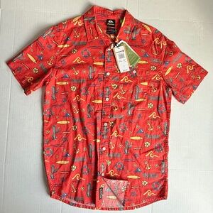 Quiksilver x Pacifico Short Sleeve Button Down